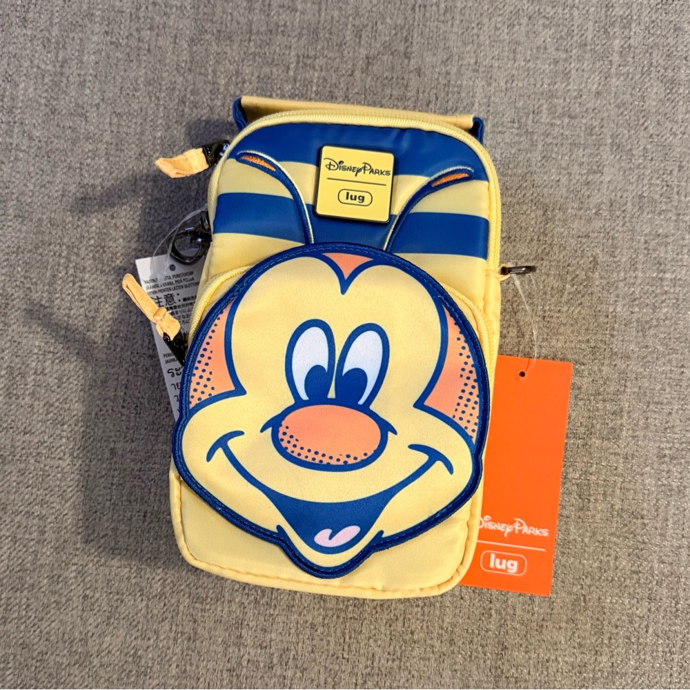 Lug Disney Tan and Blue Crossbody Bag